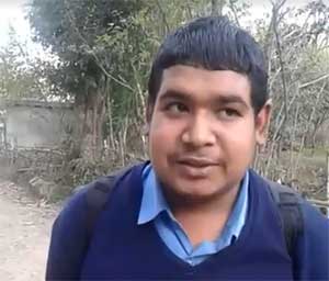 1100 तक के पहाड़े जुबानी सुना सकता है बरोट का संतोष