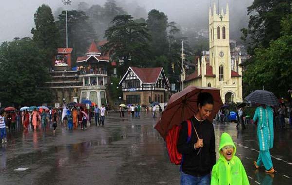हिमाचल में 8 जुलाई तक भारी बारिश का अलर्ट ज़ारी